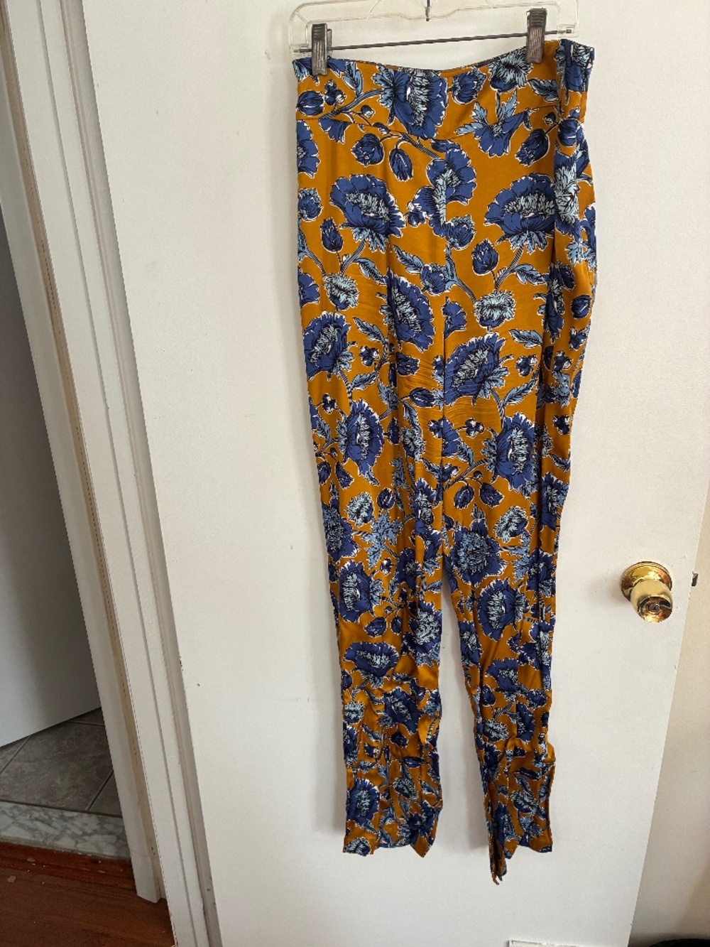 Sézane x Inoui Editions Martin Trousers Fontainebleau Bleu 36